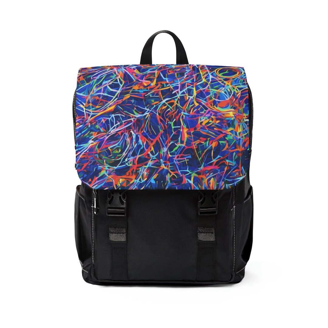 Abstract Basketball Backpack ABSTRACT UNISEX BACKPACK Functional Style for On-the-go Creatives ...