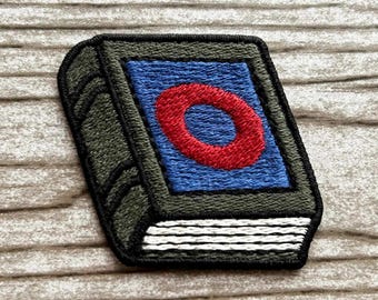 2" Helping Friendly Book Patch - Embroidered Phish Patch