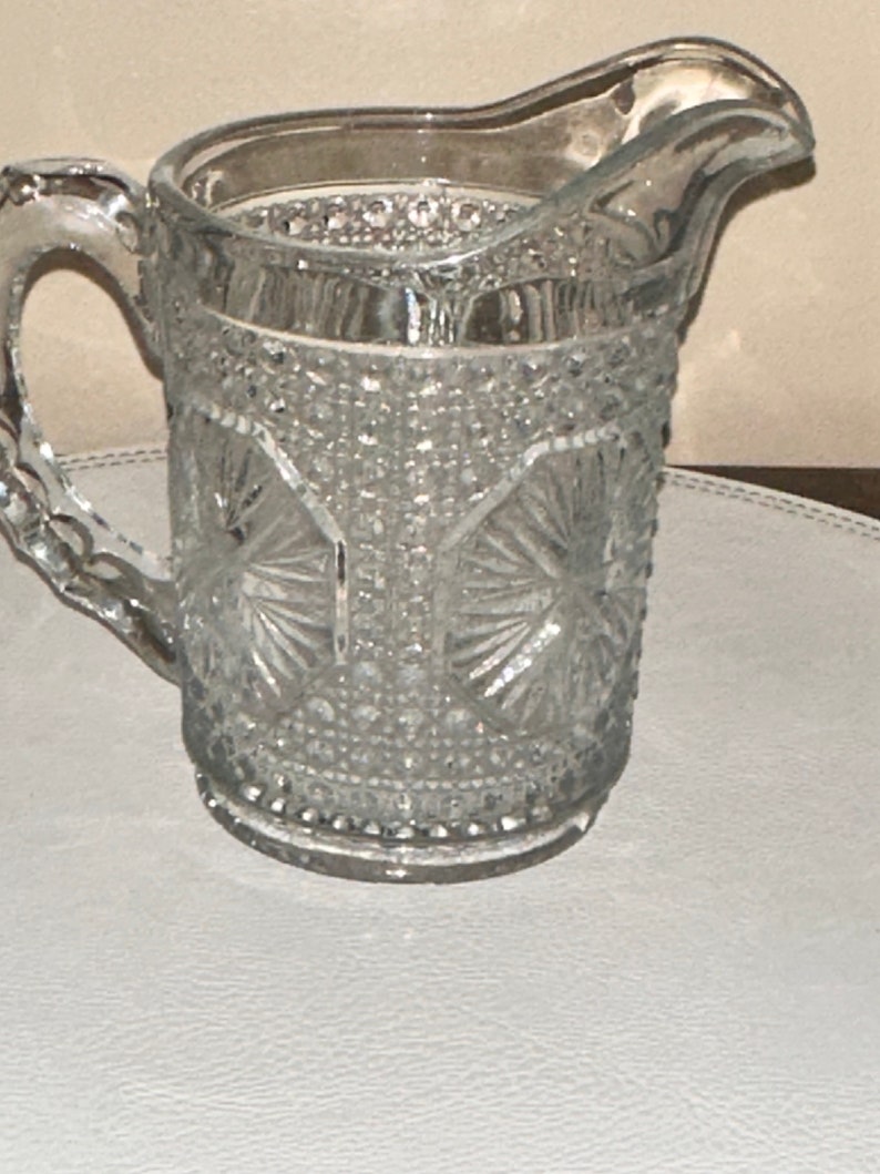 Amelia Clear by Imperial Glass 18oz Pitcher Etsy