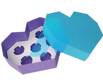 Heart Box Cutting Files – DIY Valentine's/Mother's Day Gift (Digital Download)