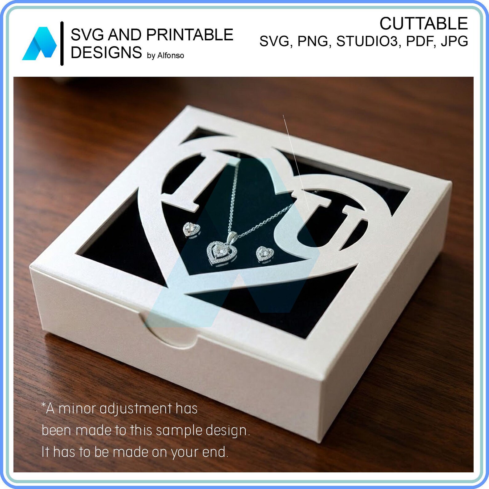 Square Heart Box SVG - DIY Gift Favor | 3D Paper Template for Cricut ...