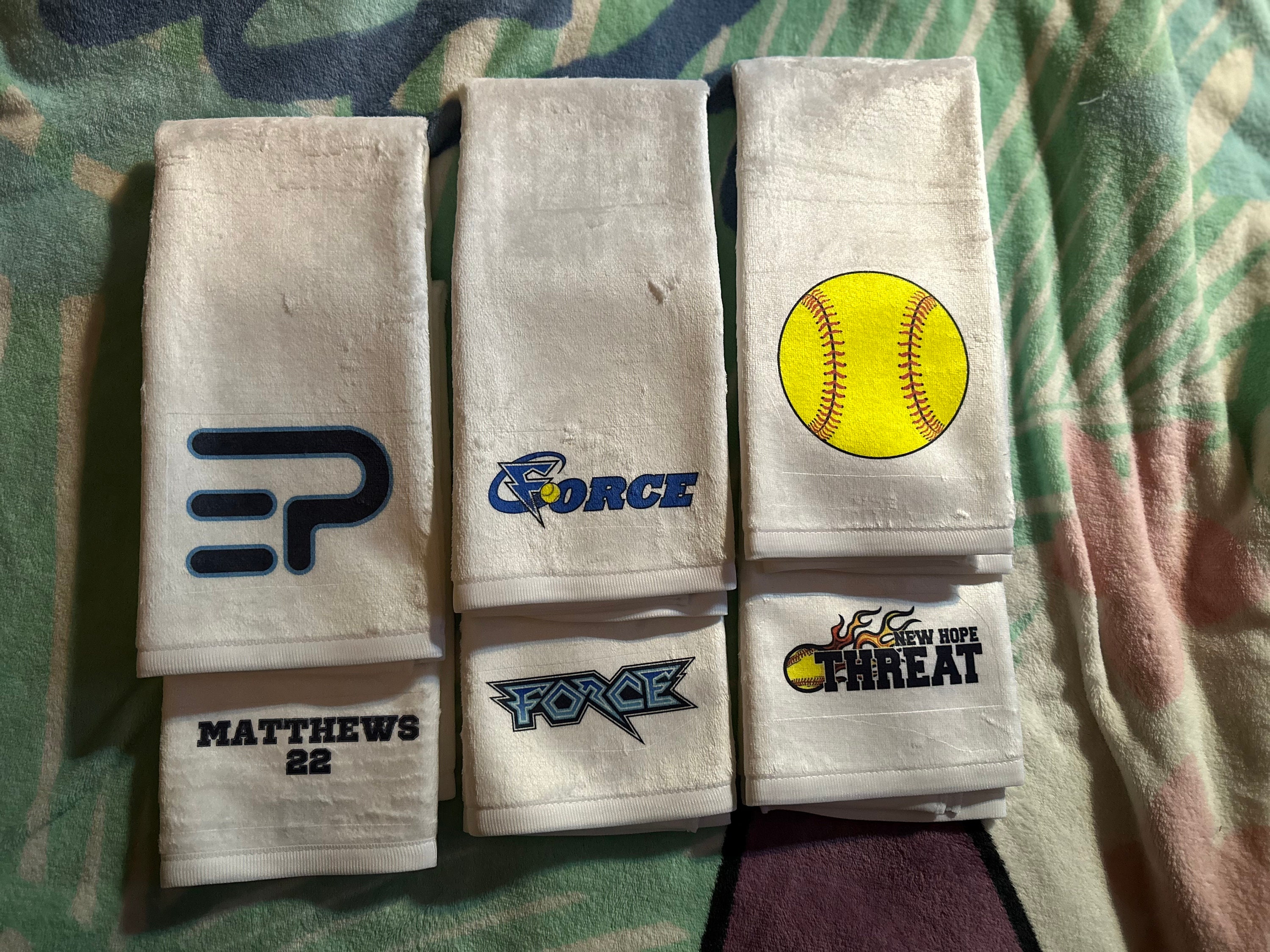 Pitching Towels Etsy