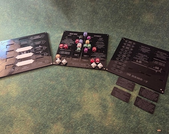 2 Player Battle Tracker Set Compatible with Age of Sigmar 4th Edition, GHB 2025-2026