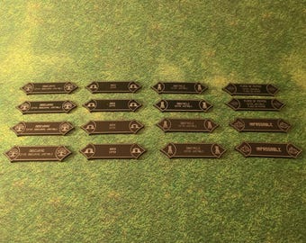 Standard Terrain Markers Compatible with Age of Sigmar 4th Edition