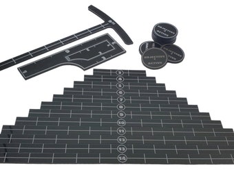 Battle Gear AOS Tool and Widget Set, Measuring Tools and Widgets, Measuring Sticks, Tabletop Wargaming Set