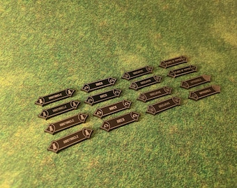 Small Terrain Markers Compatible with Age of Sigmar 4th Edition