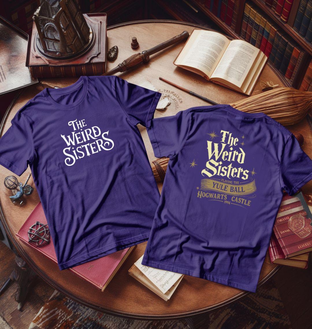 The Weird Sisters harry Potter Tour T-shirt - Etsy UK