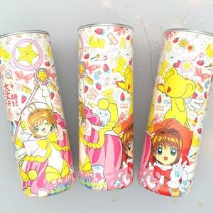 8 PNG, 20 Oz Skinny Tumbler, Anime Sublimation Design PNG, Manga Panel Collage, Straight Tumbler, Anime Digital Download, Instant Download