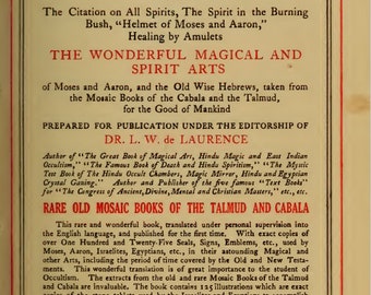 Il sesto e il settimo libro di Mosè - DOWNLOAD DIGITALE