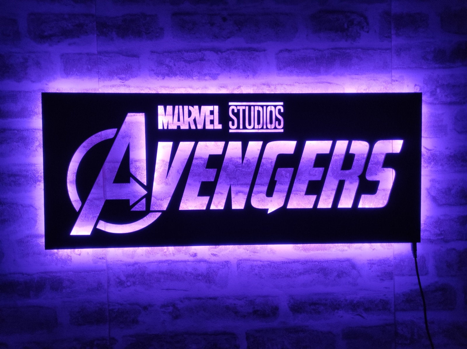 Avengers Led Sign -  Sweden