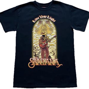 Santana Tour T Shirt - Etsy