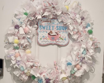 Candyland Weihnachtskranz
