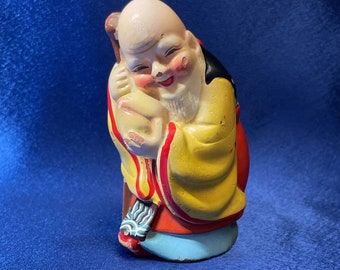 Vintage Miniature Figurine Chinese god of Longevity