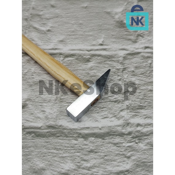 Riveting Hammer Flat and Chisel Head Hammer for Jewelry Making
