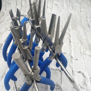 Set of 10 Pliers for Jewelry Pliers Looping Pliers Crimping Pliers Wire Pliers for Jewelers