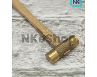 Mini Brass Hammer Golden Hammer