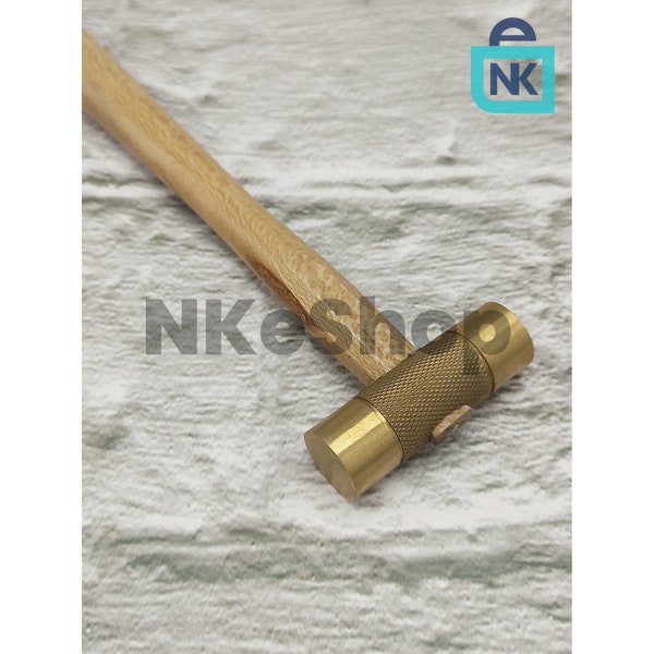 Mini Brass Hammer Golden Hammer