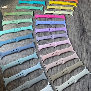 SLIM silicone bands for Apple Watch all series
