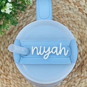 Stanley Tumbler Name Plate | Custom Name Plate for Stanley Tumbler | Personalized Tumbler Name Tag