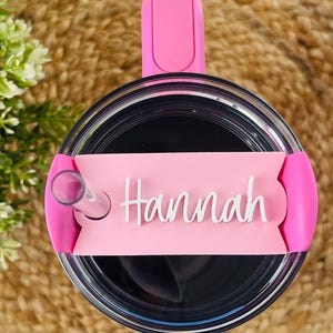 Stanley Name Plate | Stanley Accessories | Personalized Name Tag | Custom Tumbler| 40oz Tumbler | 30oz Tumbler |