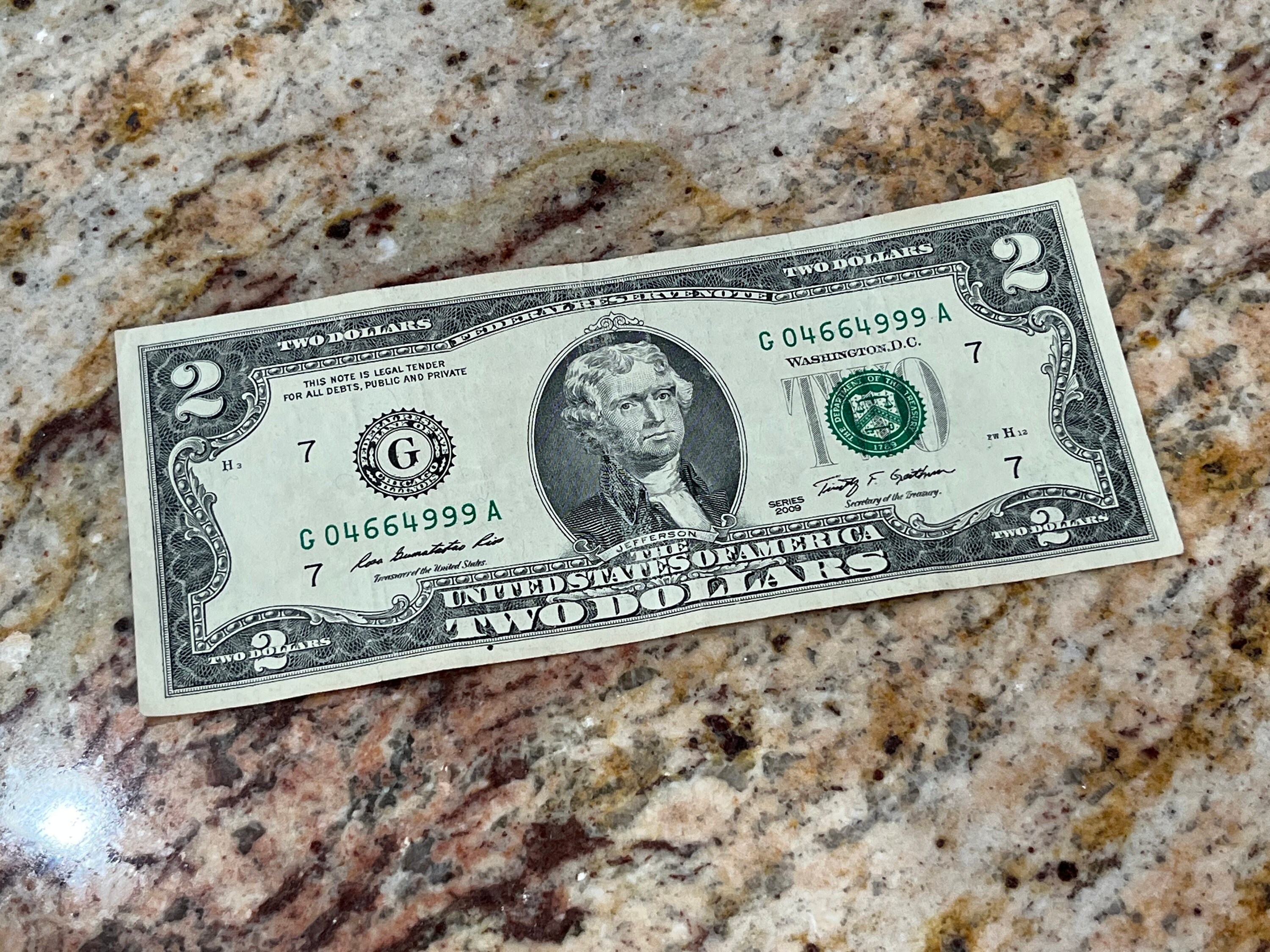 2009 2 Dollar Bill Fancy Serial Number Rare And Highly Etsy 2009-2-dollar-bill-fancy-serial-number-rare-and-highly-etsy