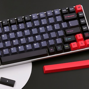 GMK Dracula Keycaps | Cherry Profile Keycaps Set |  PBT Material | Keycaps For MX Switch | GMk Clone Artisan Keycap Set