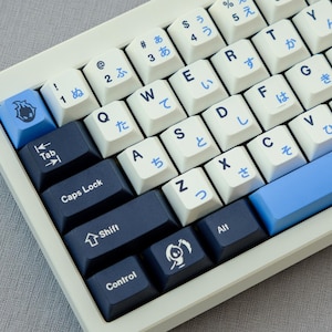 Midnight Wizard PBT Keycap Set | 5-Side Dye-Sub | Cherry Profile | 135 Keys