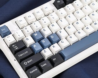 Arctic Edition Double Shot Keycap Set | Custom Keycaps | Cherry Profile PBT ABS | 170+ Keys