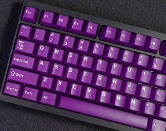 Purple Jade Double Shot Keycap Set | Cherry Profile | 174 Keys