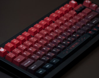 New Blood PBT Keycap Set | 5-Side Dye-Sub | Cherry Profile | 152 Keys