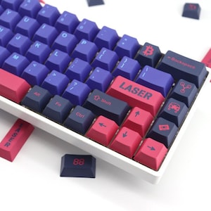 GMK Laser Keycaps | Cherry Profile Keycaps Set |  PBT Material | Keycaps For MX Switch | GMk Clone Artisan Keycap Set