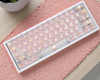 Puppy Translucent Keycap Set | Custom Keycaps | Frosted PC | 140 Keys | ISO Support