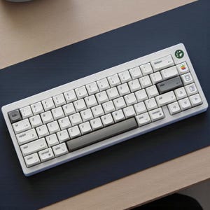 Mac Retro PBT Keycap Set | Dye-Sub Sublimation | XDA Profile | 133 Keys image 8