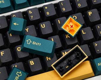 Custom Themed Keycap Set Collection | Cherry Profile PBT | 140+ Keys | ISO & ANSI Support | Mechanical Keyboard Accessories