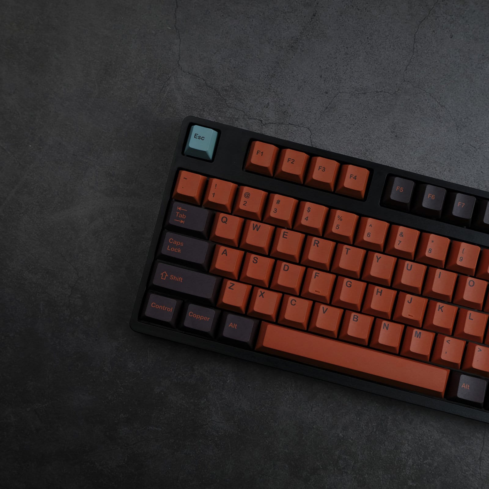 GMK Copper Keycaps Cherry Profile Keycaps Set PBT Material Etsy