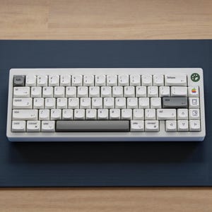 Mac Retro PBT Keycap Set | Dye-Sub Sublimation | XDA Profile | 133 Keys image 5