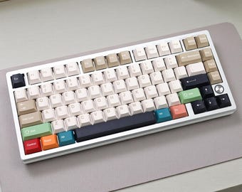 Foundation Keycaps Set | Plus: Samurai, Carbon, Mictlan, Vaporwave & More | Cherry Profile PBT | Custom Keyboard Set