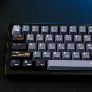 Programmer PBT Keycap Set | 5-Side Dye-Sub | Cherry Profile | 129 Keys imagem 8