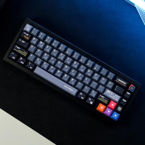 Programmer PBT Keycap Set | 5-Side Dye-Sub | Cherry Profile | 129 Keys imagem 5