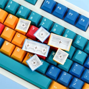 Color Panels PBT Keycap Set | 5-Side Dye-Sub | Cherry Profile | 129 Keys