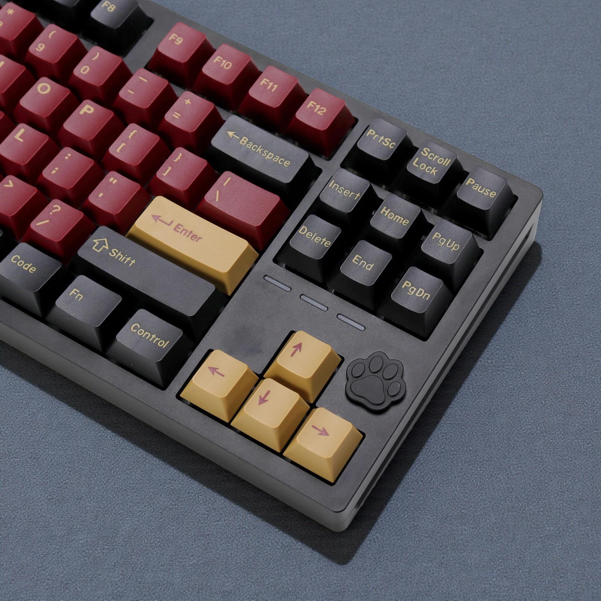Red Samurai Double Shot Keycap Set | Cherry Profile | 174 Keys - Etsy