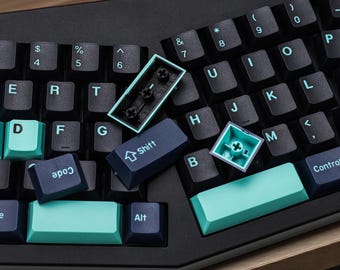 Hammerhead Dark Double Shot Keycap Set | Cherry Profile | 174 Keys