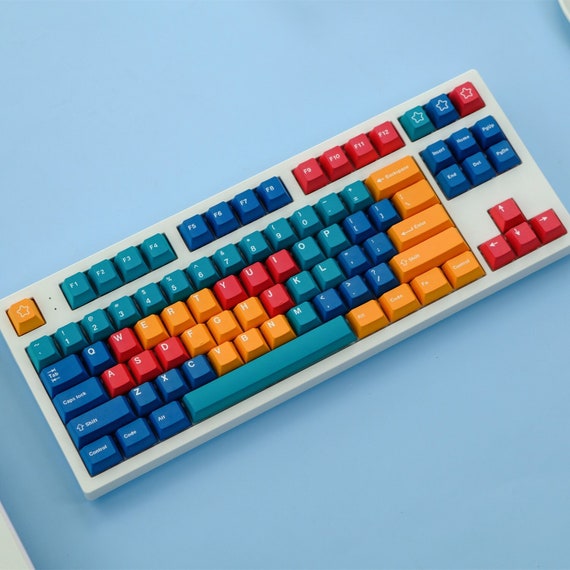 GMK Color Panels Keycaps | Cherry Profile Keycaps Set | PBT