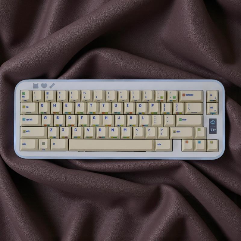 Commodore Key Control Commodore 64 Retro Keycap Set | Dye-sub PBT | Cherry Profile | 139 Keys ...