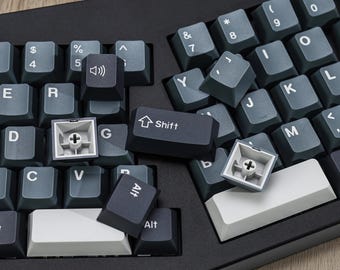 Apollo Edition Double Shot Keycap Set | High-End PBT ABS | Cherry Profile | 174 Keys