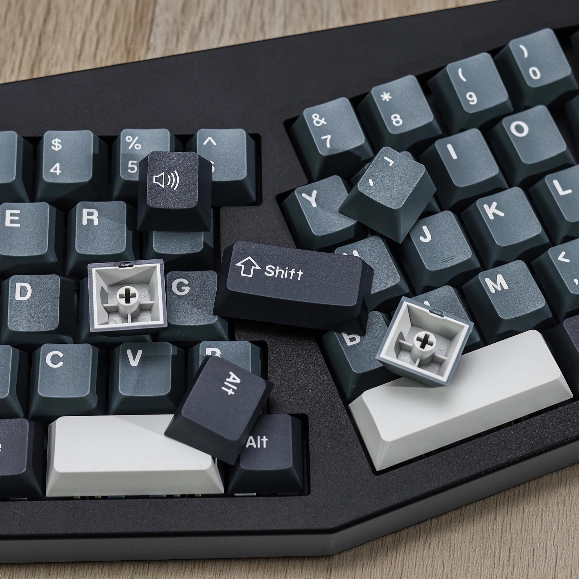 ラ*ロ様 Space80 Apollo GMK Dualshot 6構成 オーク Apollo Edition Double Shot Keycap Set | High-end PBT ABS | Cherry