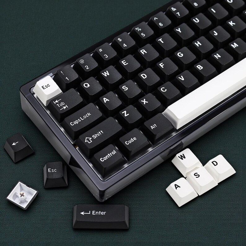 WOB Double Shot Keycap Set | Cherry Profile | 174 Keys - Etsy