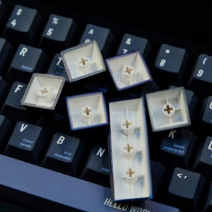 Programmer PBT Keycap Set | 5-Side Dye-Sub | Cherry Profile | 129 Keys imagem 11