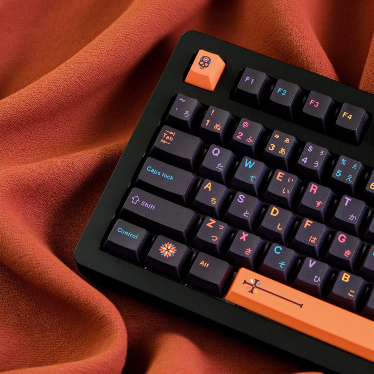 みっきーSHOP Mictlan Japanese PBT Keycap Set | 5-side Dye-sub | Cherry Profile