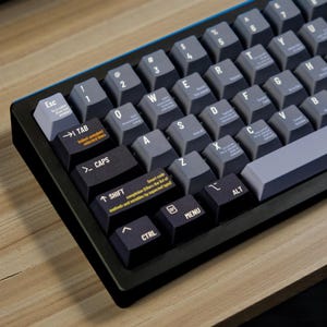 Programmer PBT Keycap Set | 5-Side Dye-Sub | Cherry Profile | 129 Keys imagem 3